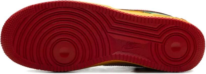 Nike x Lil Yachty Concrete Boys Air Force 1 Low "Lucky Green Mystic Red" sneakers Groen - Foto 5