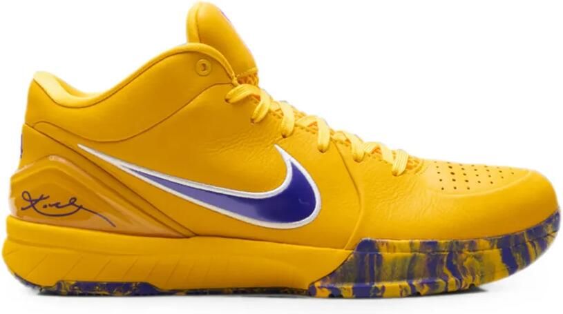 Nike x Los Angeles Lakers Zoom Kobe 4 Protro sneakers Geel