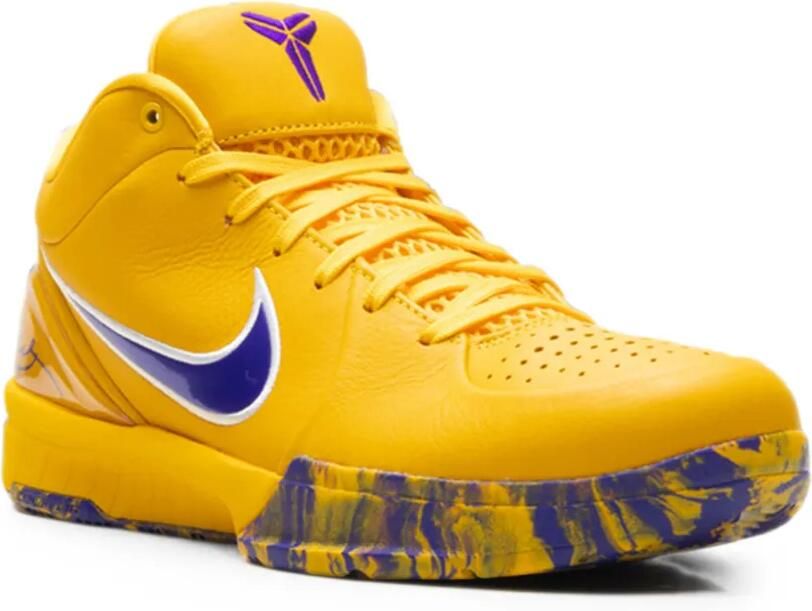 Nike x Los Angeles Lakers Zoom Kobe 4 Protro sneakers Geel - Foto 2