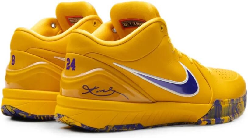 Nike x Los Angeles Lakers Zoom Kobe 4 Protro sneakers Geel - Foto 3