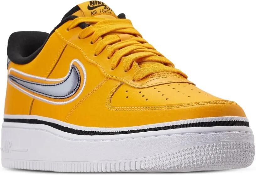 Nike x NBA Air Force 1 Low Lakers sneakers Geel - Foto 2