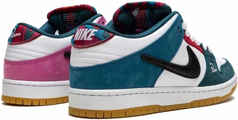 Nike x Parra Dunk SB Pro QS low-top sneakers Wit - Foto 4