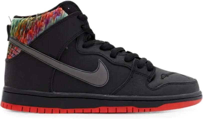 Nike x SPoT SB Dunk High Gasparilla sneakers Zwart