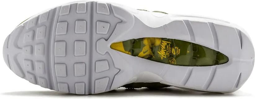 Nike "x Stussy Air Max 95 Stussy Olive low-top sneakers" Groen - Foto 4