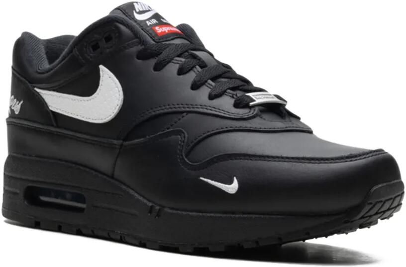 Nike x Supreme Air Max 1 '87 SP 'Black White' sneakers Zwart - Foto 2