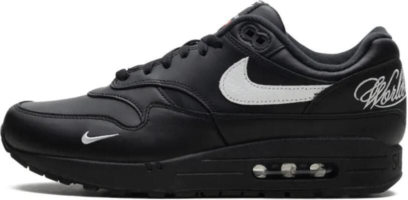Nike x Supreme Air Max 1 '87 SP 'Black White' sneakers Zwart - Foto 4
