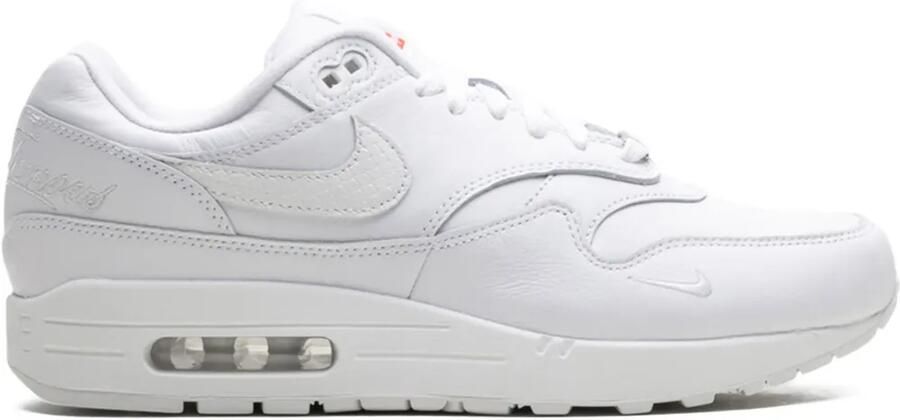 Nike x Supreme Air Max 1 '87 SP "Triple White" sneakers Wit