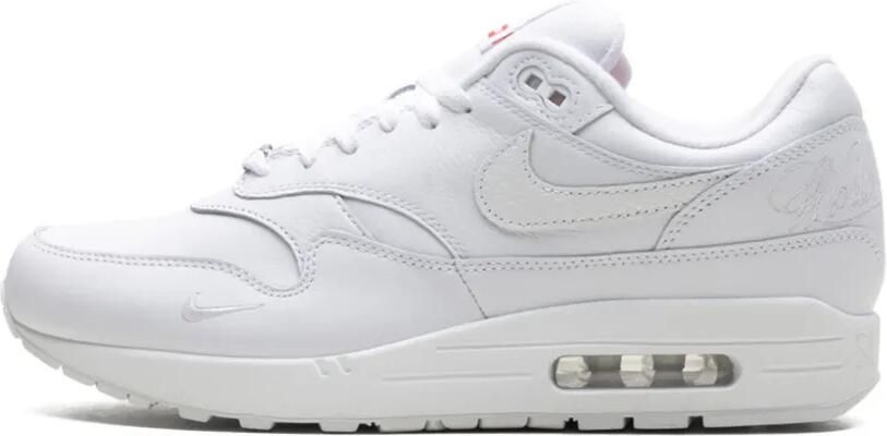 Nike x Supreme Air Max 1 '87 SP "Triple White" sneakers Wit - Foto 4