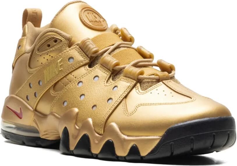 Nike x Supreme Air Max 2 CB '94 geperforeerde sneakers Goud - Foto 2