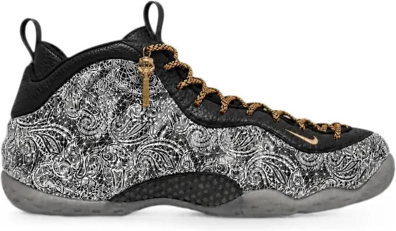 Nike x Victor Solomon Air Foamposite One sneakers Zwart