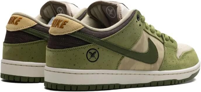 Nike x Yuto Horigome Dunk Low "Asparagus Legion Green Light Khaki Dark Loden Sesame Burnt Sienna" sneakers Groen - Foto 5