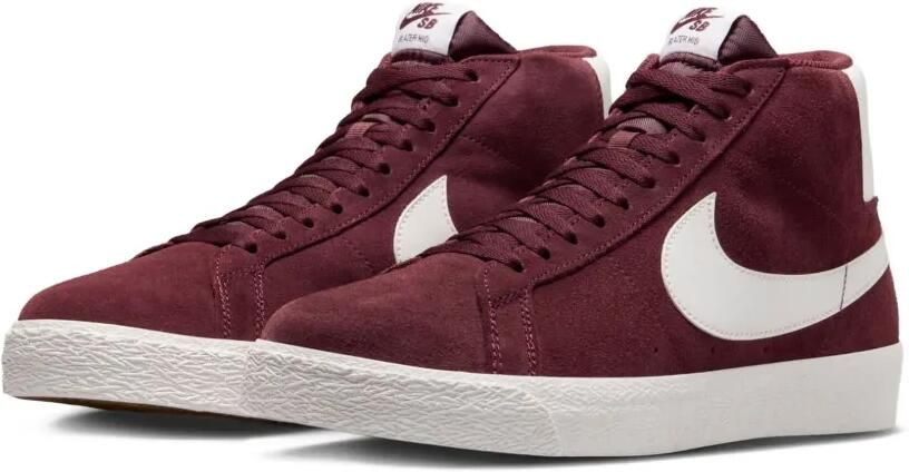 Nike Zoom Blazer Mid sneakers met SB-logo-reliëf Rood - Foto 2