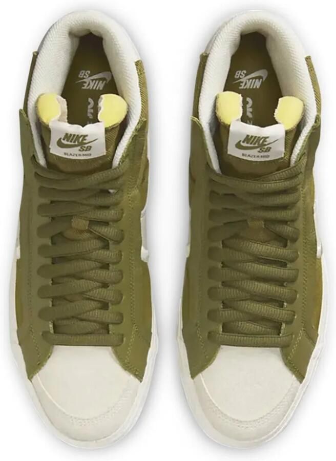 Nike Zoom Blazer Premium Plus SB "Olive" sneakers Groen - Foto 2