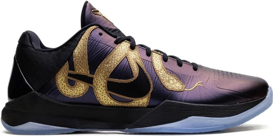 Nike Zoom Kobe 5 Protro "Eggplant Black Metallic Gold" sneakers Paars