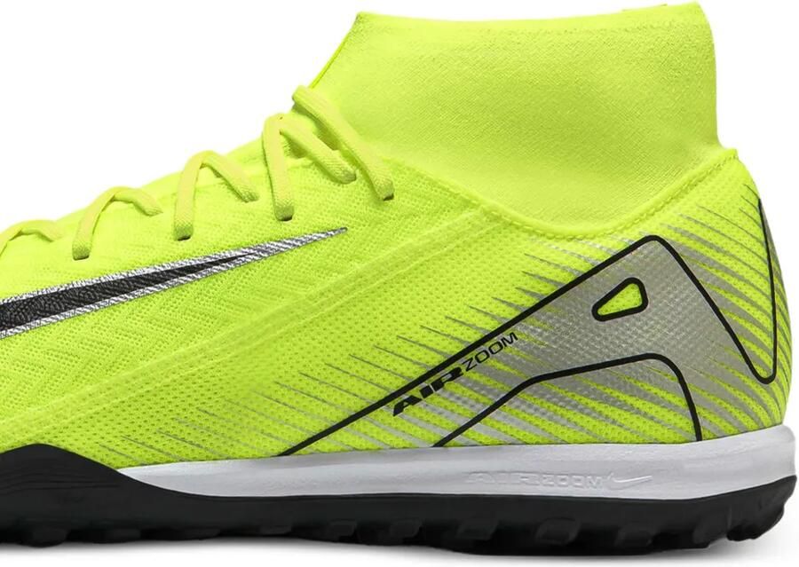 Nike Zoom Mercurial Superfly 10 Academy sneakers Geel - Foto 2