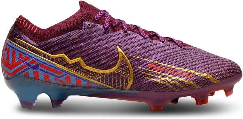 Nike Zoom Mercurial Vapor 15 Elite KM FG Cleats "Mbappe Dark Beetroot" sneakers Paars