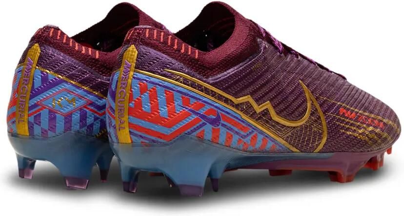 Nike Zoom Mercurial Vapor 15 Elite KM FG Cleats "Mbappe Dark Beetroot" sneakers Paars - Foto 4