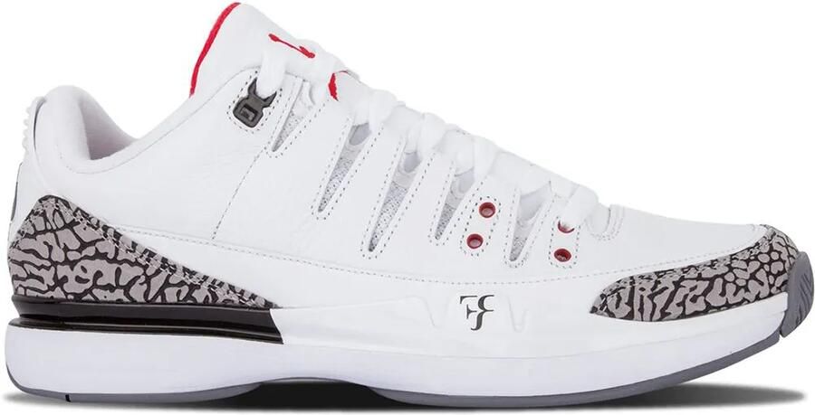 Nike Zoom Vapor AJ3 sneakers Wit