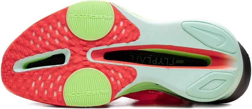 Nike ZoomX AlphaFly 3 "Bright Crimson Cave Purple Lime Blast Mint Foam Sunset Tint Green Strike" sneakers Rood - Foto 5
