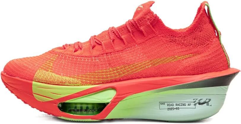 Nike ZoomX AlphaFly 3 "Bright Crimson Cave Purple Lime Blast Mint Foam Sunset Tint Green Strike" sneakers Rood - Foto 4
