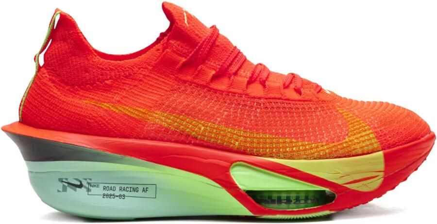 Nike ZoomX AlphaFly 3 "Bright Crimson Lime Blast" sneakers Oranje