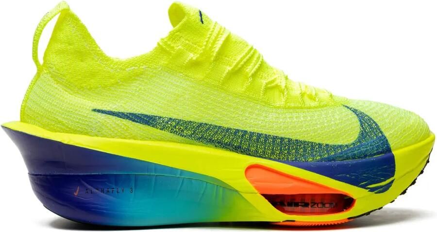 Nike ZoomX AlphaFly 3 "Volt" sneakers Groen