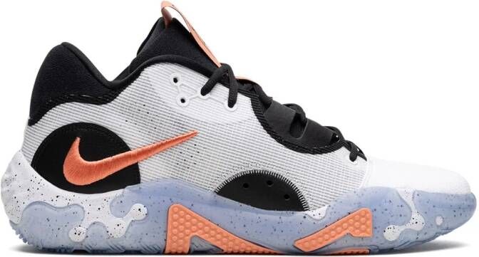 Nike "PG 6 Fluoro sneakers" Wit