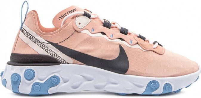 Nike React Element 55 sneakers Roze