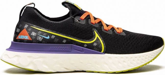 Nike React Infinity Run Flyknit AS sneakers Zwart