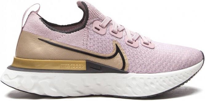 Nike React Infinity Run Flyknit sneakers Roze