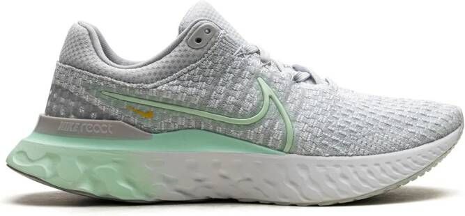 Nike "React Infinity Run PK 3 Foam Mint sneakers" Grijs