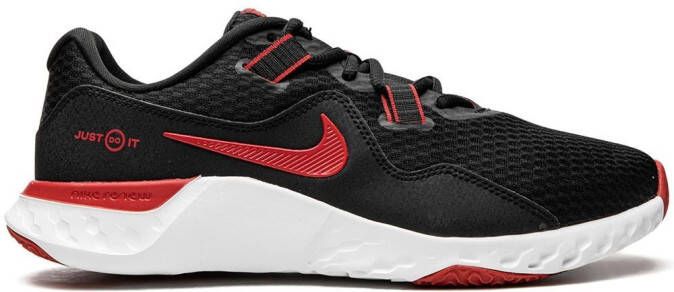 Nike Renew Retaliation TR 2 sneakers BLACK UNIVERSITY RED-WHITE
