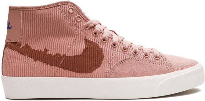 Nike SB Blazer Court Mid Premium sneakers Roze