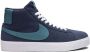 Nike SB Blazer Mid sneakers Blauw - Thumbnail 1