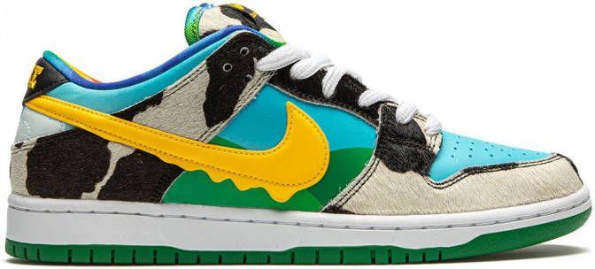 Nike "SB Dunk Ben & Jerry's low-top sneakers" Wit