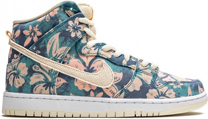 Nike SB Dunk high-top sneakers Blauw