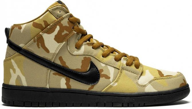 Nike SB Dunk high pro sneakers Groen