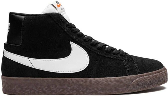 Nike SB Zoom Blazer Mid sneakers Zwart