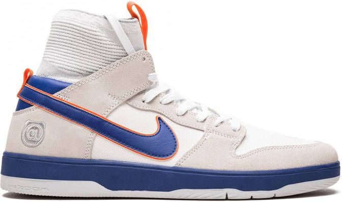 Nike SB Zoom Dunk ELT high-top sneakers Wit - Foto 2