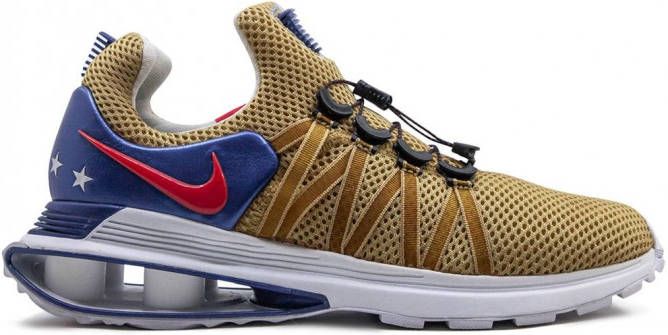 Nike Shox Gravity 'World Cup' sneakers heren  rubbernylon/Plastic/polyamide/Polyester/polyurethaan/rubber 10.5 Bruin -  Schoenen.nl
