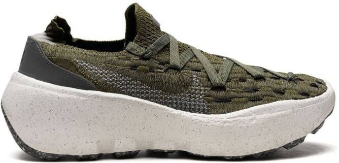 Nike "Space Hippie 04 Rough Green Flat Pewter-Iron Grey sneakers" Groen