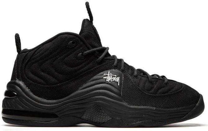 Nike x Stussy Air Penny 2 high-top sneakers Zwart