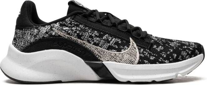 Nike "SuperRep Go 3 Flyknit Next Nature sneakers" Zwart