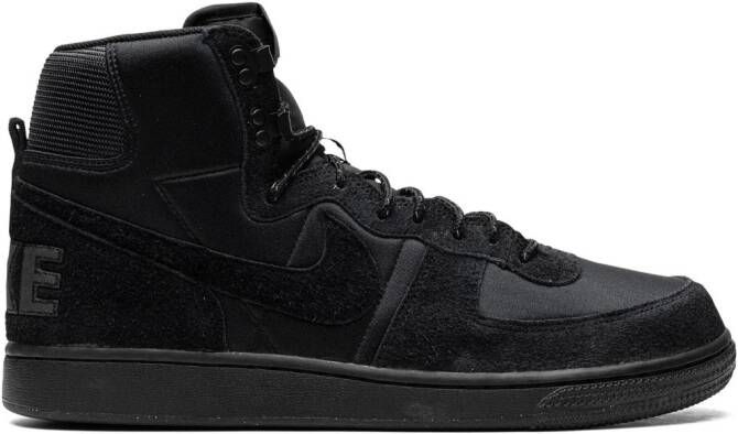 Nike Terminator high-top "Hiking Boot Triple Black" sneakers Zwart