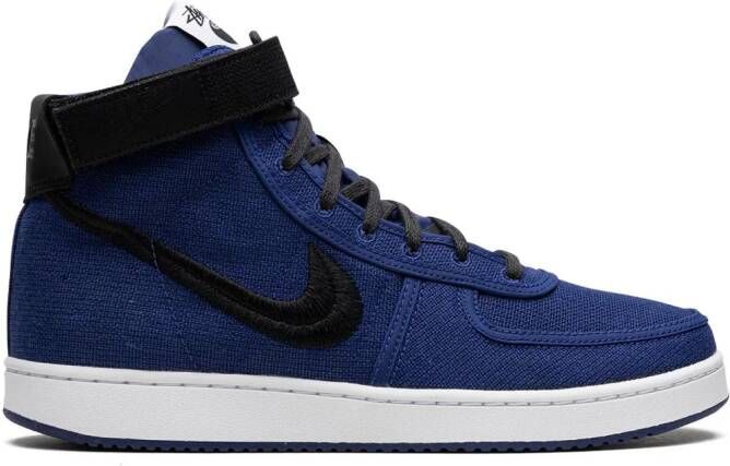 Nike "Vandal High SP Stussy Deep Royal Blue sneakers" Blauw