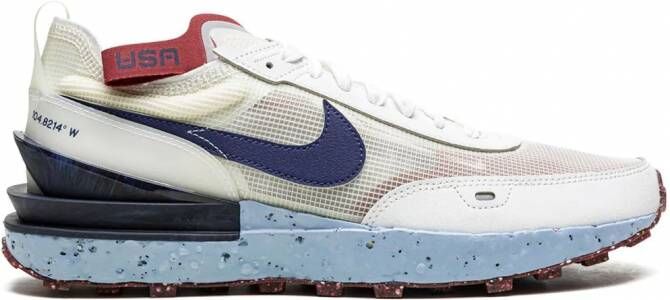 Nike Waffle One Crater sneakers Wit
