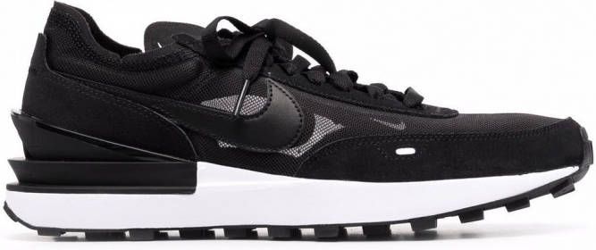 Nike Waffle One low-top sneakers Zwart