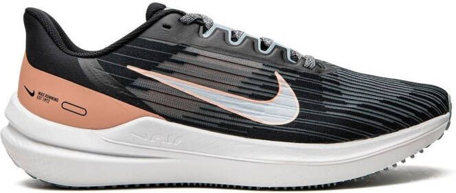 Nike Winflo 9 low-top sneakers Zwart