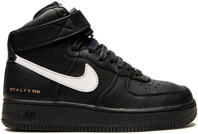 Nike x Alyx Air Force 1 high-top sneakers Zwart