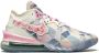 Nike x Atmos LeBron XVIII Low sneakers rubber StofStof 12 Wit - Thumbnail 11